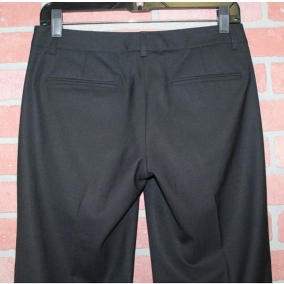 Theory Black Wool Relaxed Straight Dress Pants - Picture 5 of 6